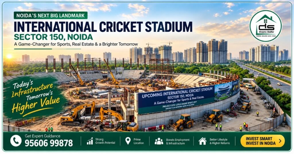 Sector 150 Noida Cricket Stadium: Property Investment Guide 2026